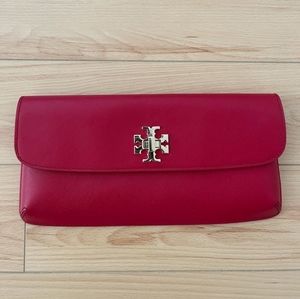 Red Tory Burch Diana Clutch